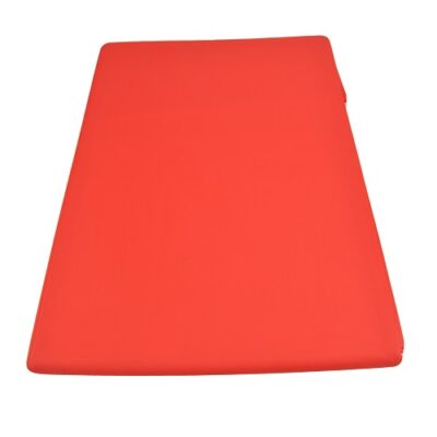 Bound to Please PVC Bed Sheet One Size Red