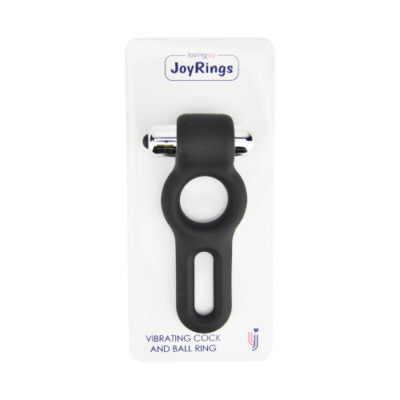 JoyRings Silicone Vibrating Cock and Ball Ring