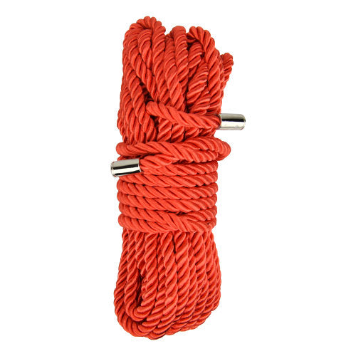 Bound to Please Silky Bondage Rope 10m Red - Hotjim