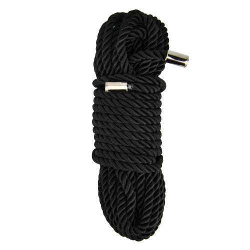 Bound to Please Silky Bondage Rope 10m Black - Hotjim