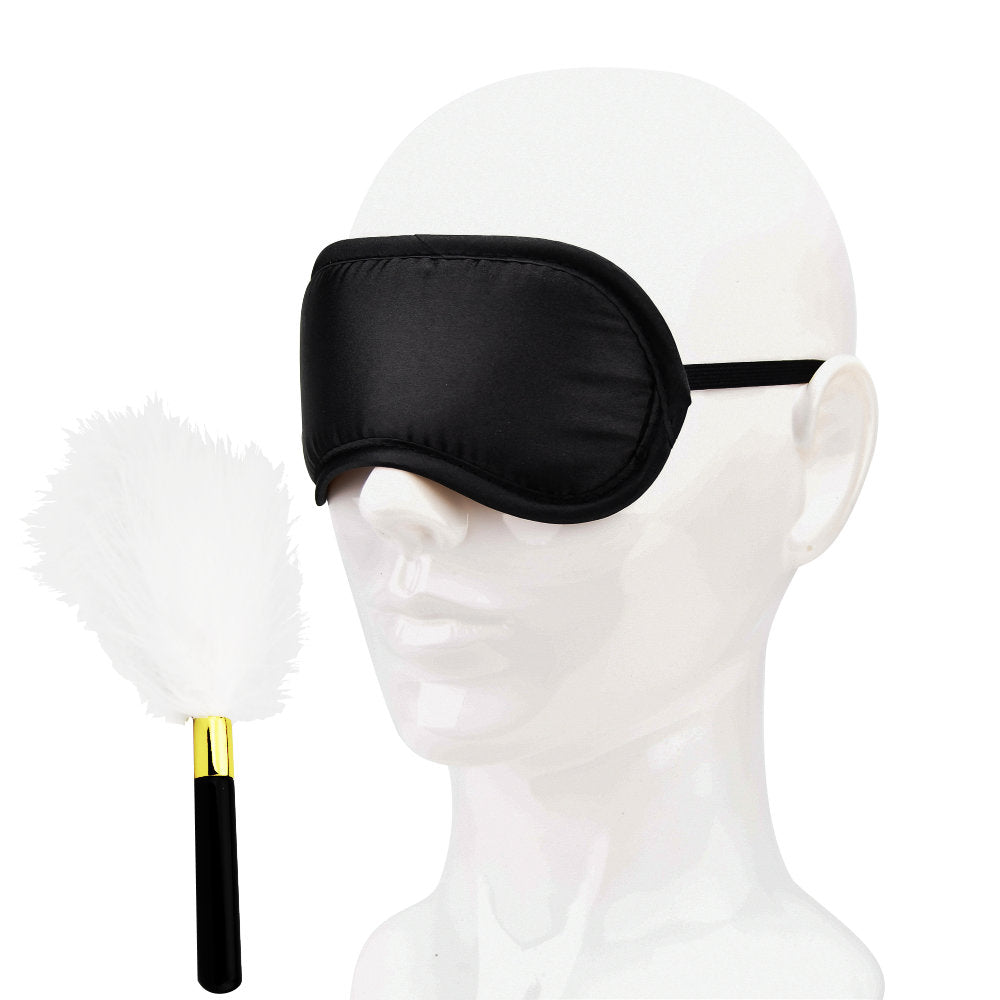 Bound to Play. Eye Mask and Feather Tickler Play Kit - Hotjim