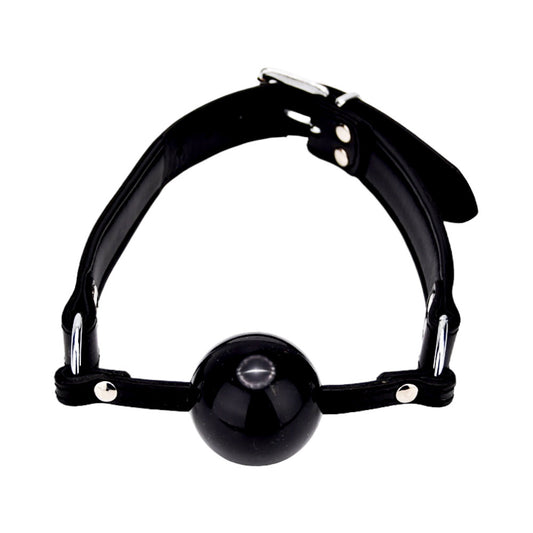 BOUND Leather Solid Ball Gag - Hotjim