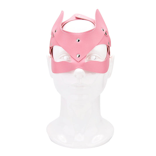 Bound to Play Kitty Cat Face Mask Pink - Hotjim