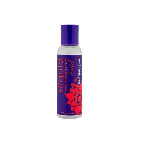 Sliquid Naturals Swirl Flavoured Lubricants-Strawberry Pomegranate 59ml - Hotjim