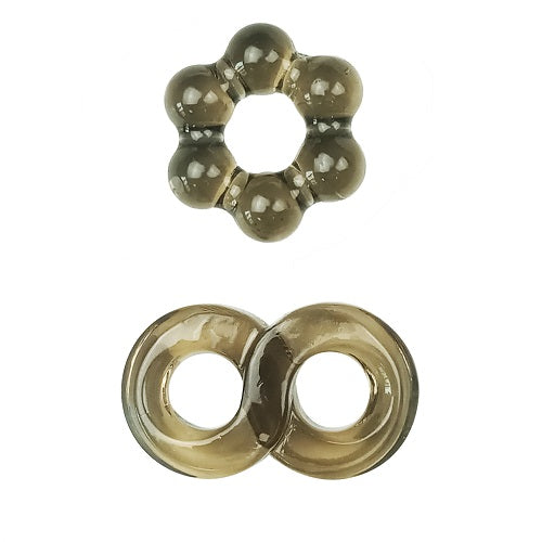 JoyRings Stamina Cock Ring Set (2 Pack) - Hotjim