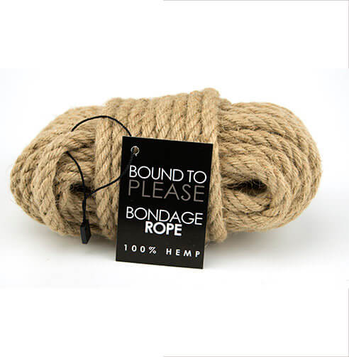 Bound to Please Bondage Rope Hemp - Hotjim