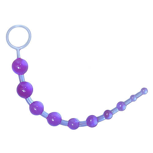 Loving Joy Anal Love Beads Purple - Hotjim
