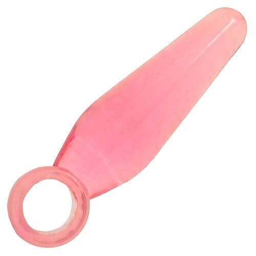 Loving Joy Finger Fun Small Butt Plug Pink - Hotjim